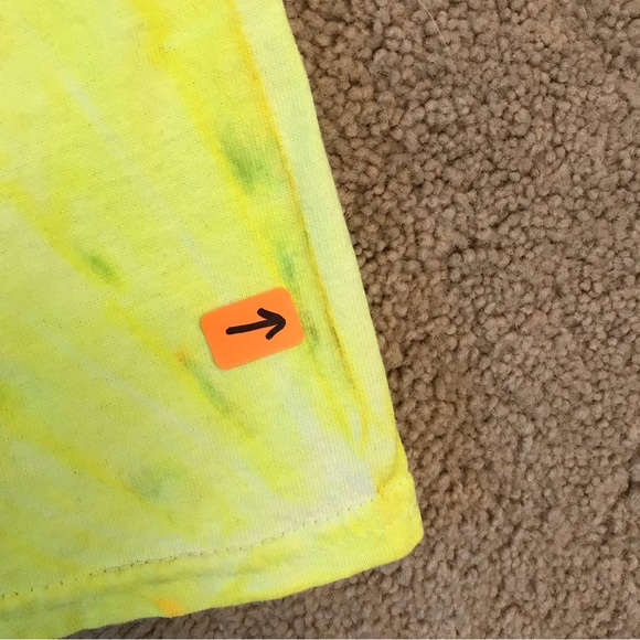 Colortone Be Kind Tie Dye Graphic Tee Adult Size Medium Neon Colors Unisex Swirl - Picture 8 of 9